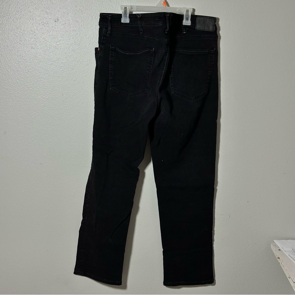 American Eagle Men's Original Straight Denim Airflex Black Jeans size‎ 38x30 - Picture 4 of 7